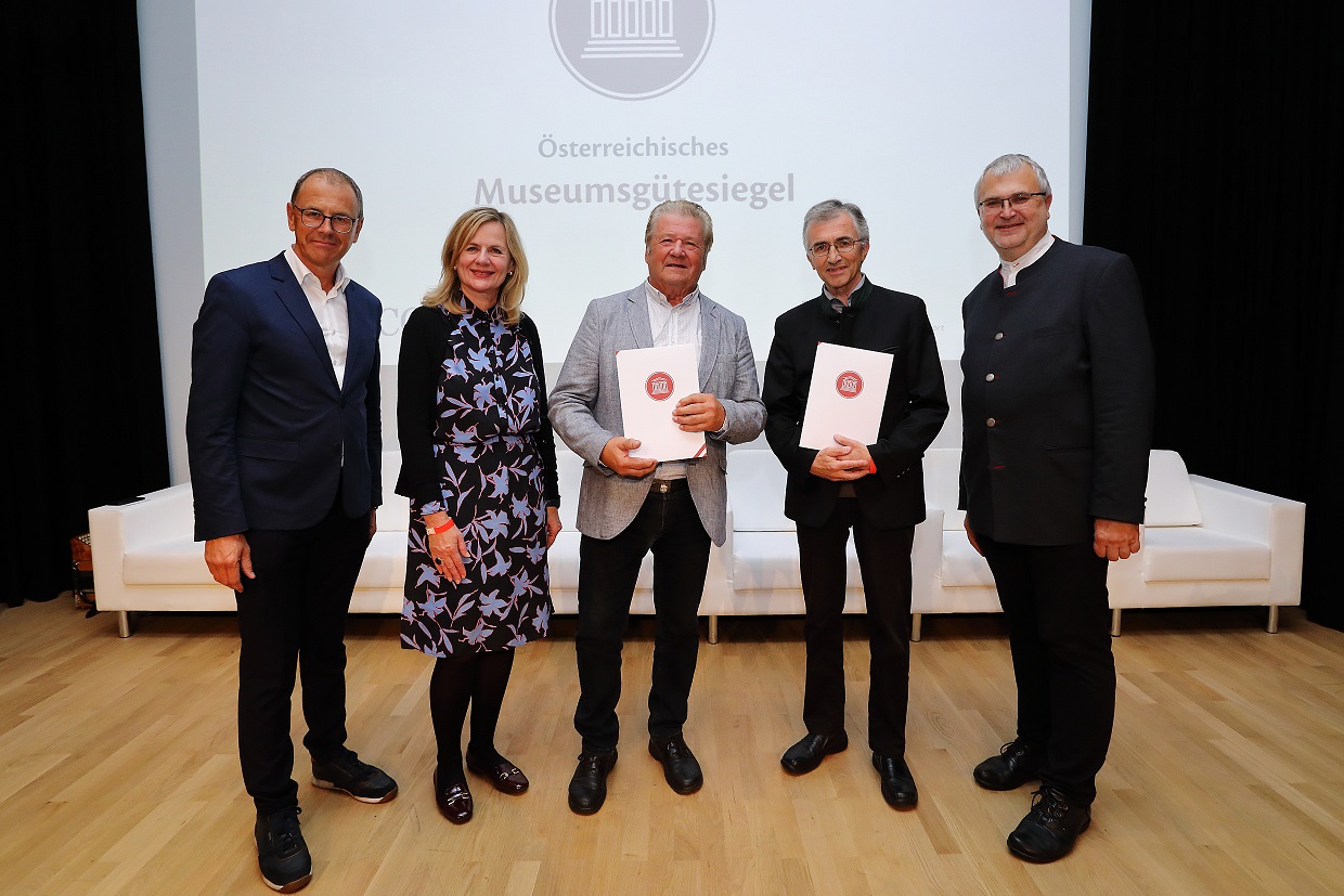 Verleihung des Museums Award an das OÖ. Schulmuseum